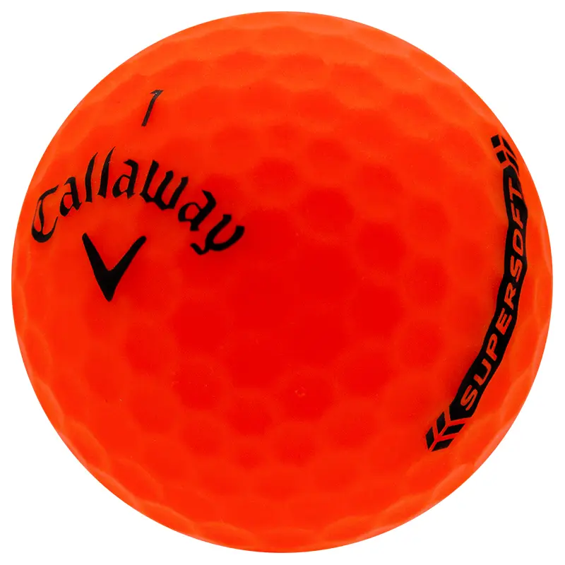 Callaway Supersoft Matte Orange - Mint Golf Balls