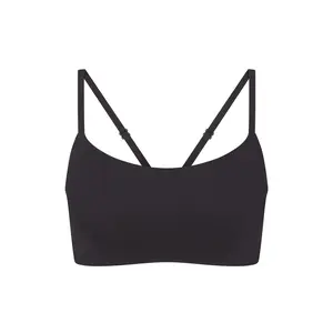 NikeSKIMS MATTE CONTOUR CAMI BRA | OBSIDIAN