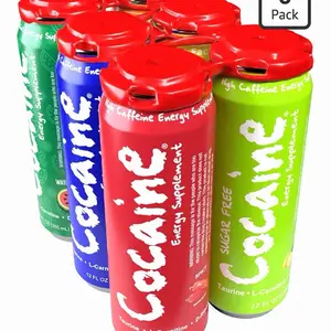 Hyped caffeinated energy drinks 6 pack