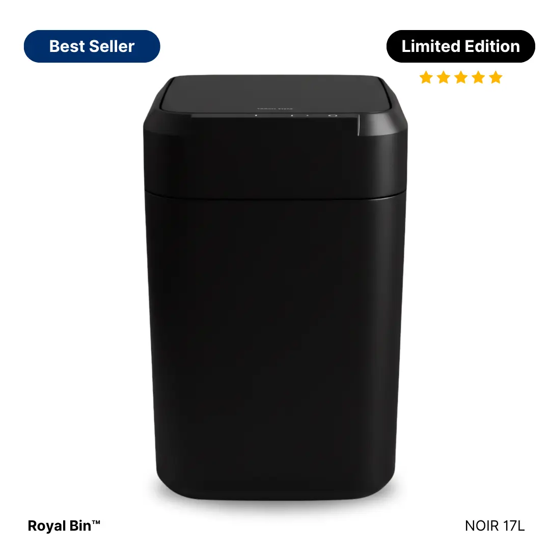 Royal Bin™ 17L - Touchscreen, Self-Sealing Smart Trash Can