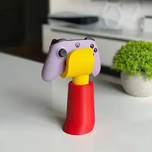 Creative Building Blocks Game Controller Stand - Compatible with PS5, PS4, Xbox & for Nintendo for Switch - Ideal Desk Organizer for Gamers and Tech Enthusiasts,Reliable