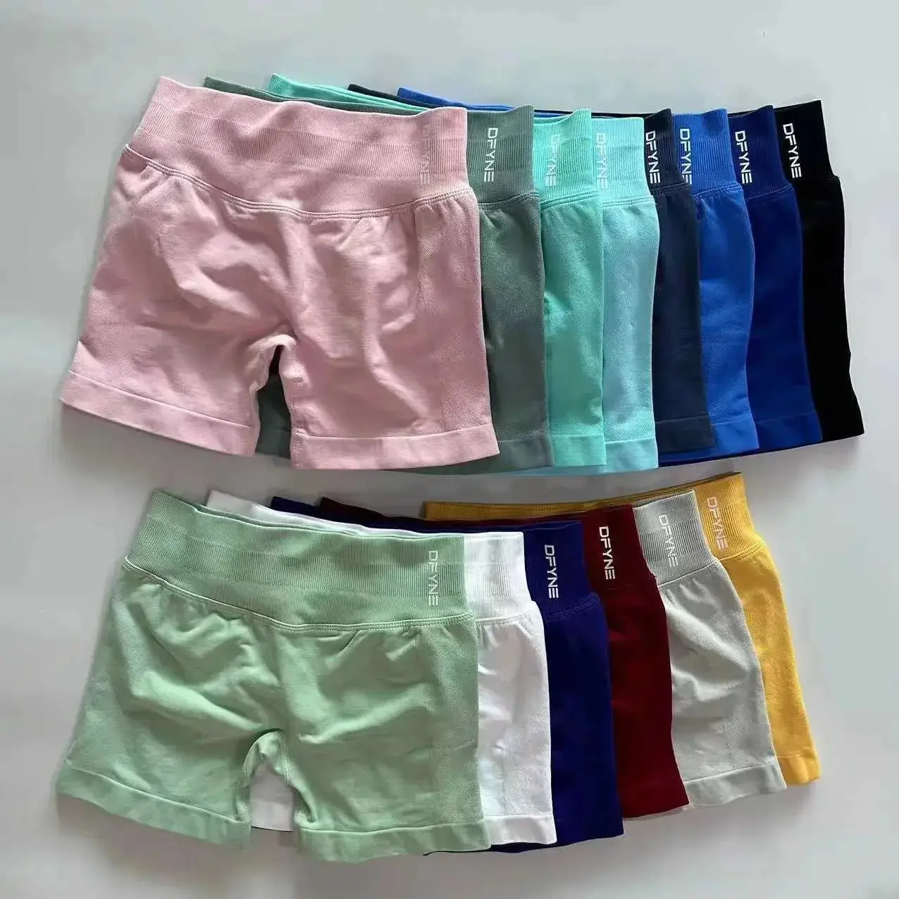 Dfyne Impact Shorts - Stretch with Subtle Glute Contour Gym and Yoga Wear, Ideal Everyday Wear