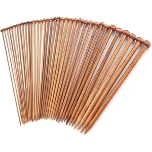 30 count  Knitting  Set, Wooden Knitting , Knitting Kit Accessories for Beginners , Single Pointed from 2.0mm-10.0mm
