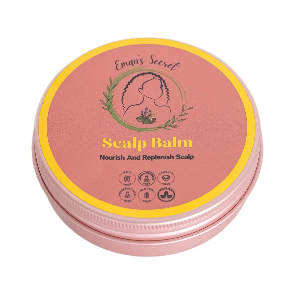 Scented Ayurvedic Herbal Hair Balm for a Hydration Boost, Plant Based Moisturizing Haircare Treatment for Unisex Beard & Hair, 5 oz, Moisturizing Hair Scalp