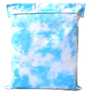 Sky Tie Dye Clouds Poly Mailers Size 19x24 Colorful Shipping Bags