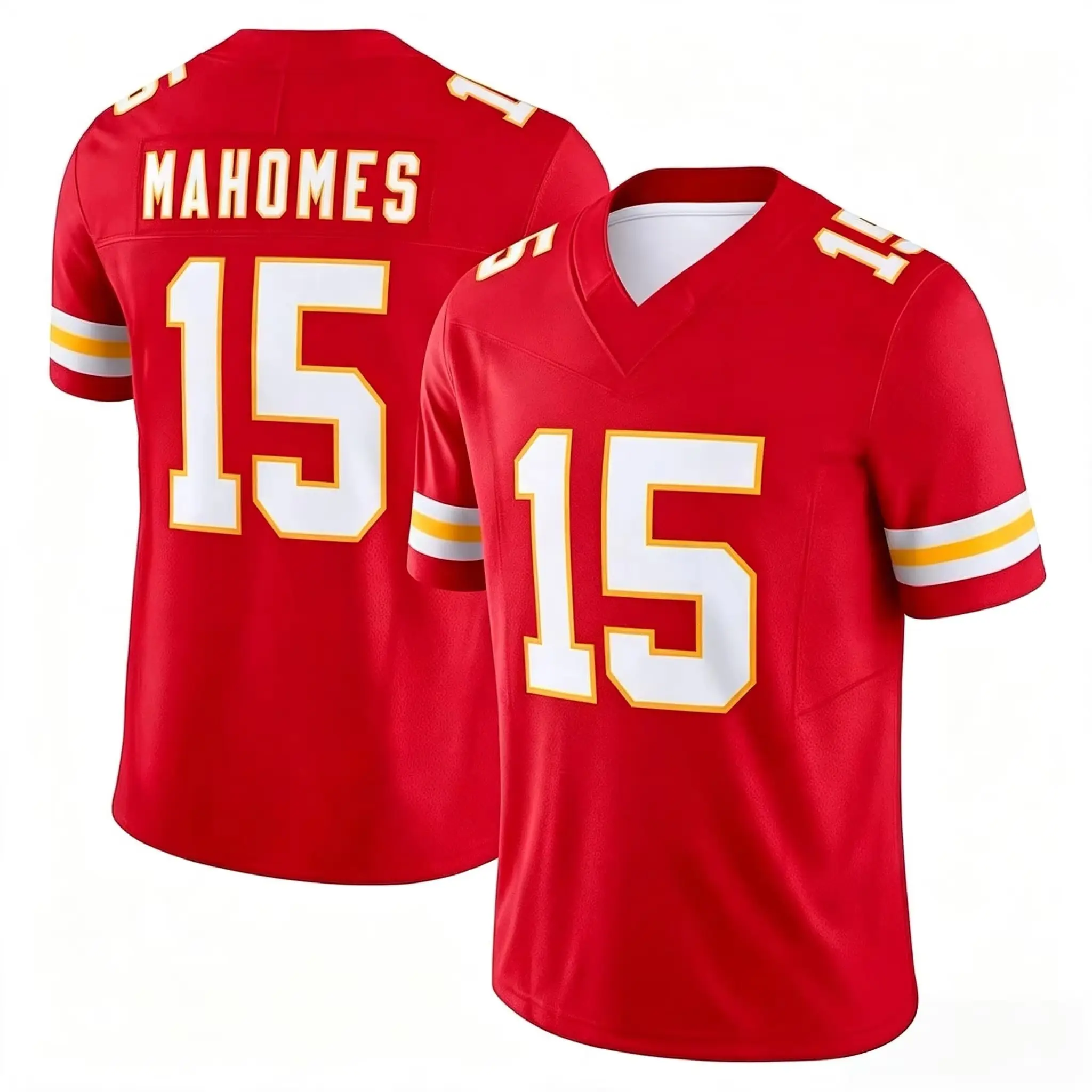 Mahomes 15 Football Jersey, Kansas City Football Jersey, Game Day Jersey, Retro Sports Style Unisex Gift, Sunday Football Shirt