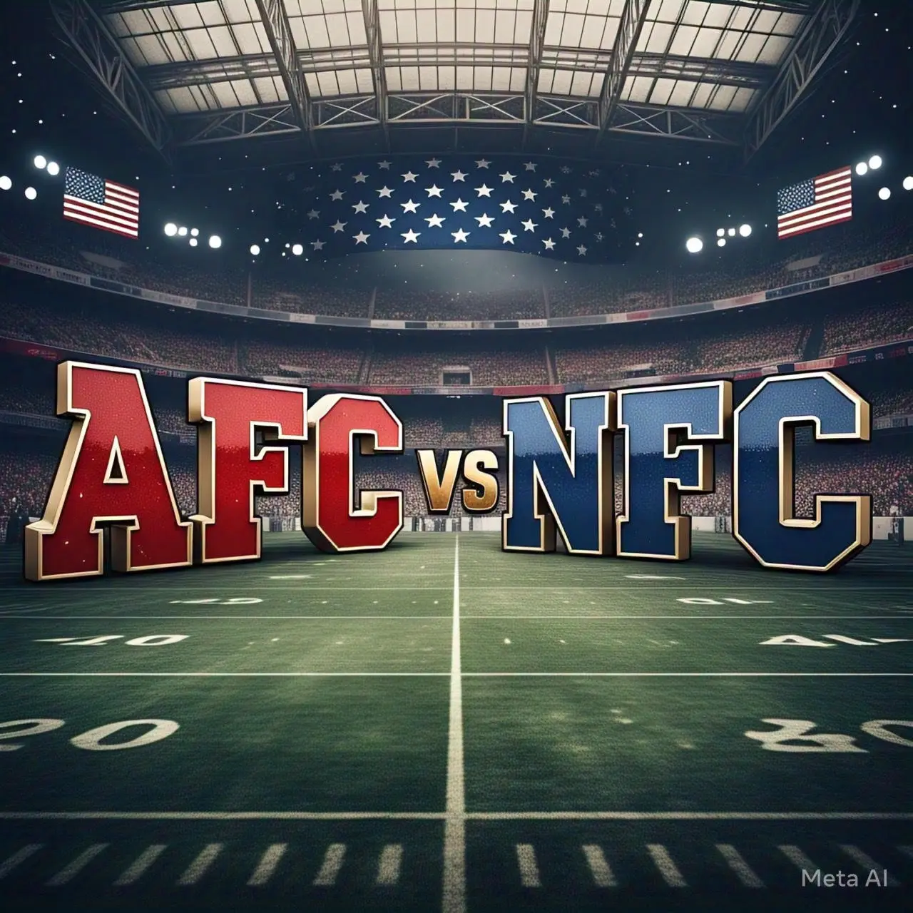 #4 AFC VS NFC - 1 vs 1 - Break - Multi-Sport - 50/50 Every Time!