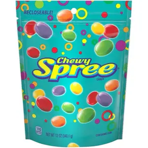 Chewy Spree Candy 1 Recloseable Bag - 12.000 OZ (340 g) Candy, Snack & Bonbon in Assorted Colors