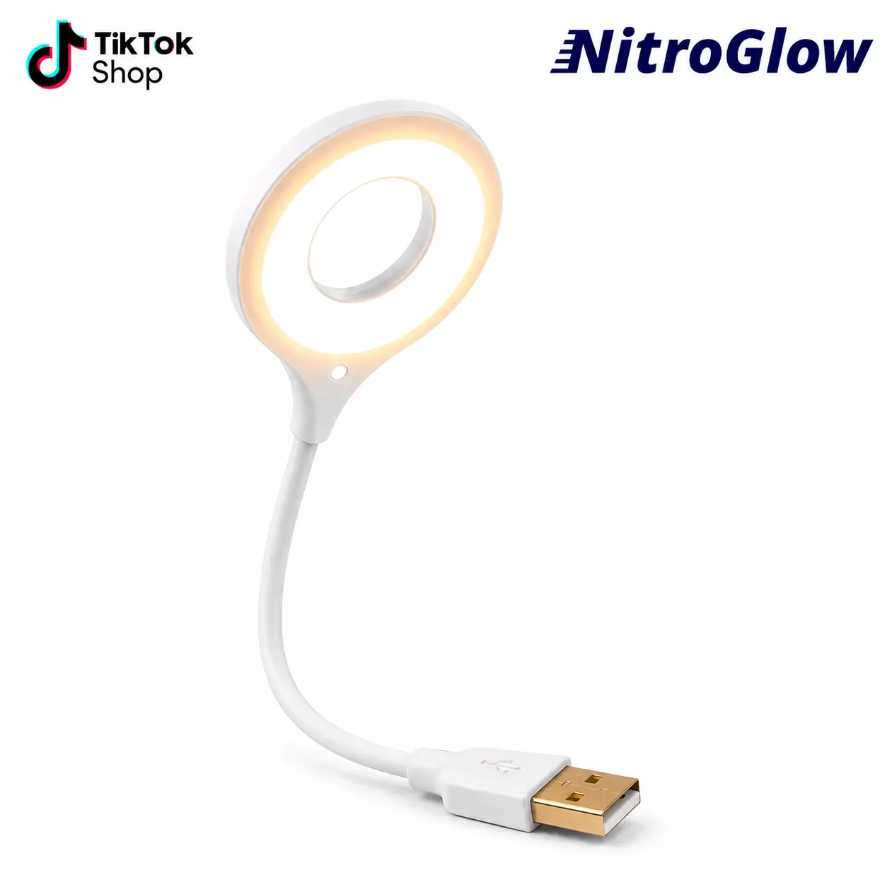 USB Smart Voice Control LED Desk Lamp - Compact Portable Mobile, Flexible Gooseneck, 3 Color Modes, Eye Care, Hands-Free Car/Home Decorative Tailgate Light Accessory for Students (Limited Stock)
