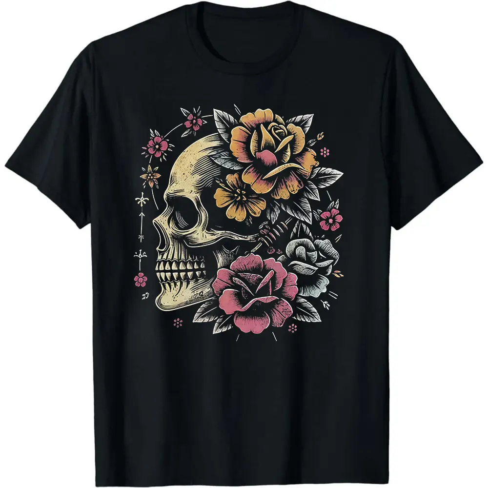 Women's Solid Knit Distressed Black T-Shirt - Baggy Loose Fit Elastic Smooth Ribbed Seamless Cotton Tee, Stylish Round Neck Short-Sleeve Casual Top, Ideal Gift for Loved Ones, Tshirt, Fabric, Crew Neck, Basic, Graphic