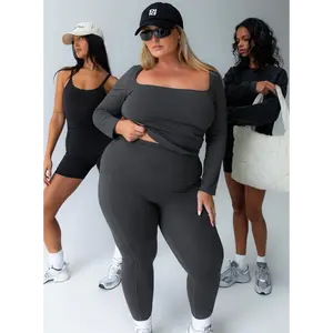 Achieve Activewear Leggings Grey Curve