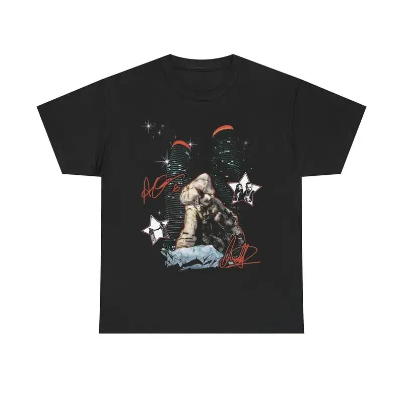 Women's Drake SSS4U Inspired Short-Sleeve Round Neck T-Shirt, Retro Graphic Print, Casual Top for Jeans Outfits