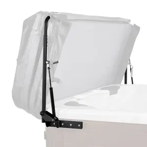 VEVOR Hot Tub Cover Lift,  Spa Cover Lift, Hydraulic, Width 69" - 96.5" Adjustable, Installed on Both Sides at the Top, Suitable for Various Sizes of Rectangular Bathtubs, Hot Tubs, Spa Aluminium Round