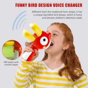 Kids' Megaphone Toy with Voice Changer - Device for Boys & Girls Voice Changer Toy,Fun Sound Amplifier for Pranks, Parties & Playtime with 3 Voice Effects
