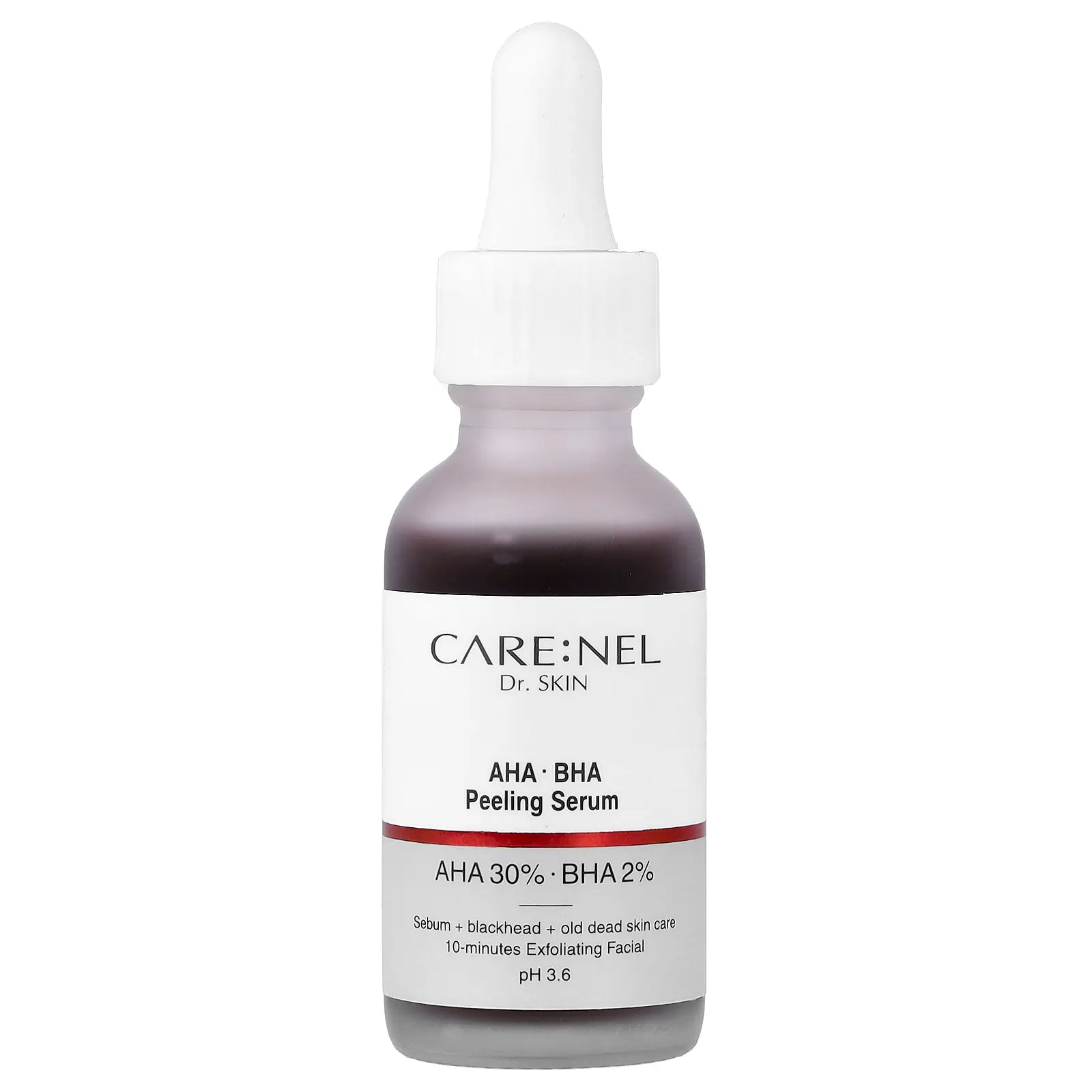 Care:Nel AHA-BHA Peeling Serum, 1 fl oz (30 ml)