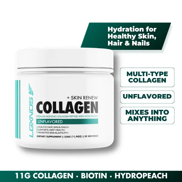 LGXNDS Collagen+ Multi-Source Collagen Peptides | Skin, Hair, Nails Formula