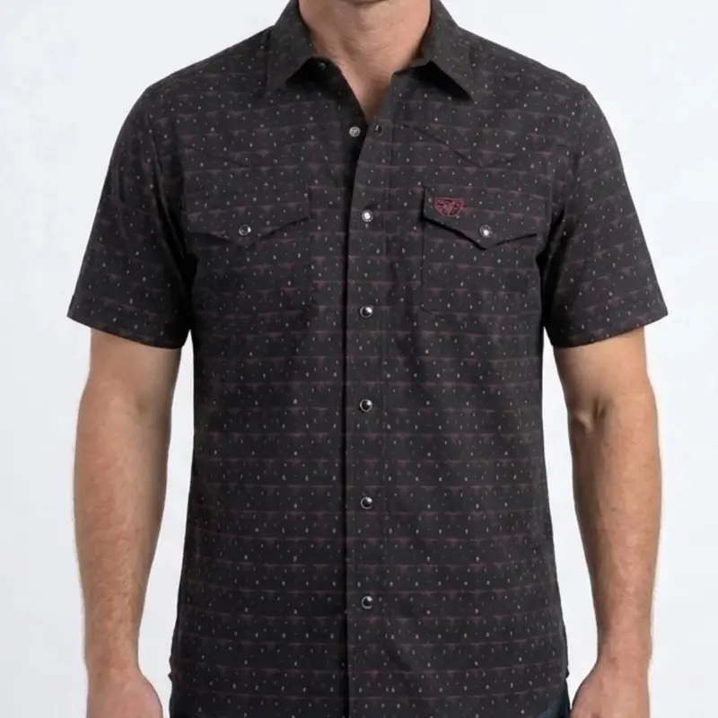 Longhorn Heritage Pearl Snap Western Shirt