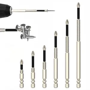 High-Magnetic Screwdriver Drill Bit Set, 2026 New k5 Impact Resistant Non Slip Bit, Anti Slip Screwdriver Bits for Dry Wall, Sheetrock