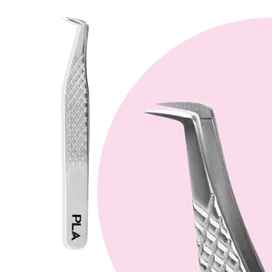 F10 - Fiber Tip 90 Degree Boot Tweezer