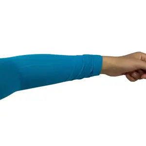 Chiffon Stretchy Sleeve Extender - Turquoise