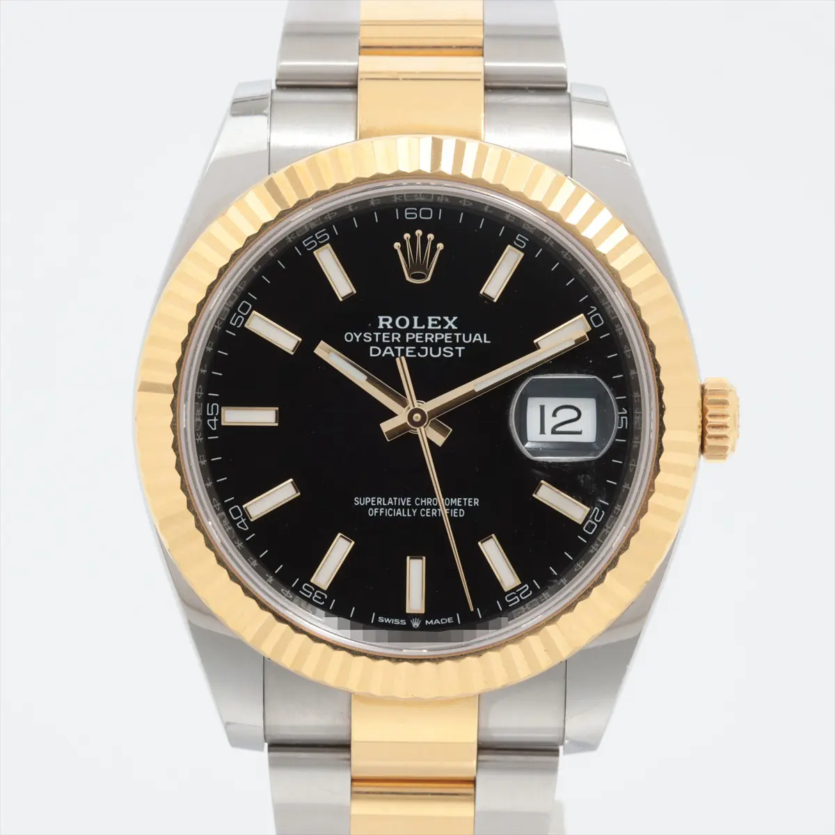 Rolex Black Datejust 41mm 126333