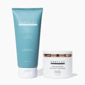 DRMTLGY Cleanse + Resurface Duo