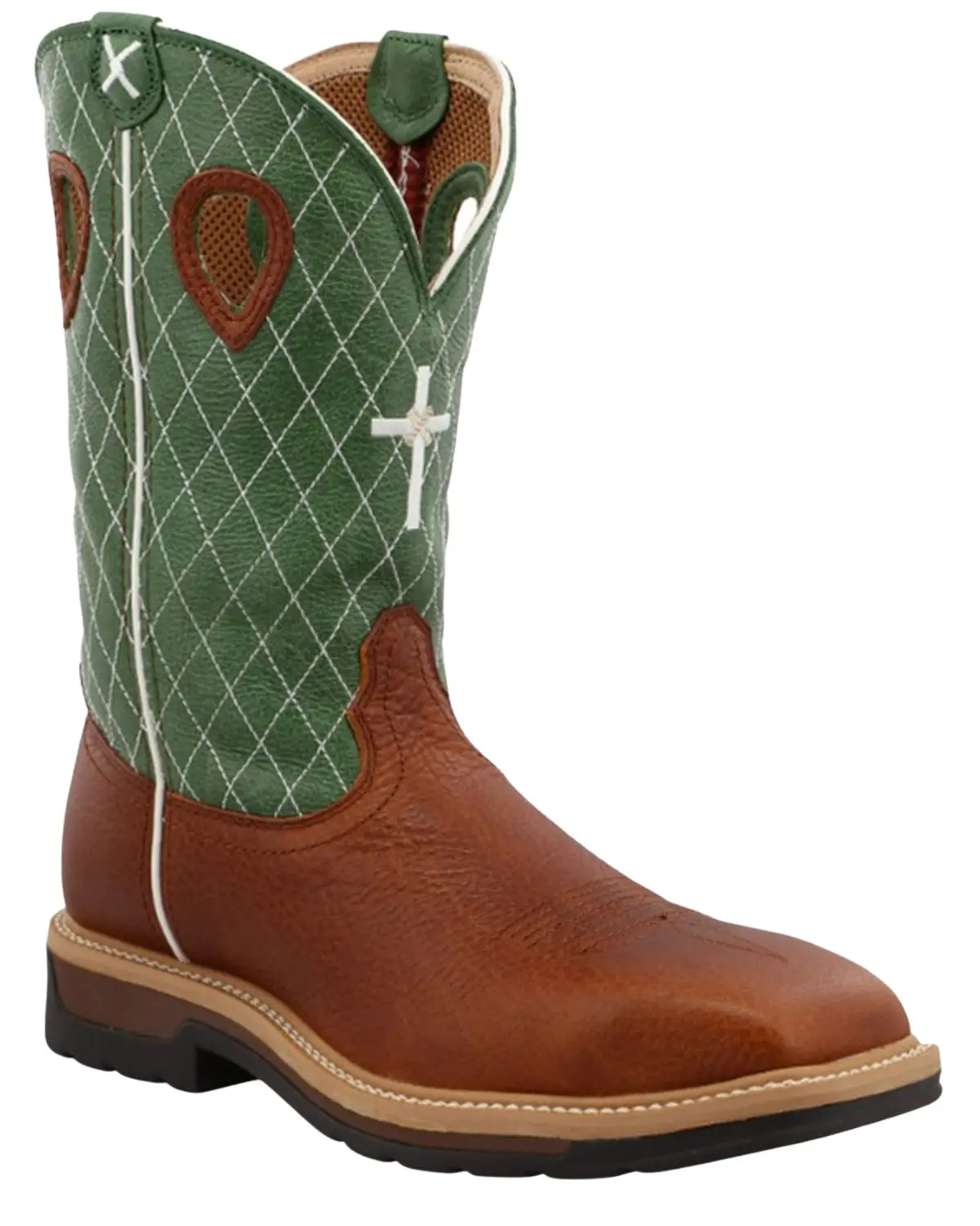 Twisted X Men's Men'S 12" Western Work Boot Steel Toe - Mlcs002