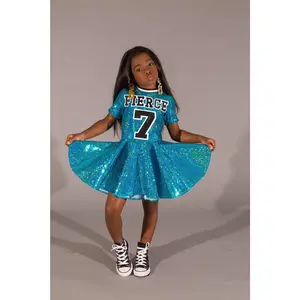 Custom Chapter Sequin Baby Doll Dress