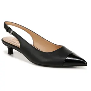 Naturalizer Slingback Comfort Kitten Heels - Gazing