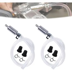 Brake Bleeder Hose One Way Check Valve,One Way Brake Bleeder Valve,Brake Bleeder Kit for Hydraulic System Bleeding,Car Clutch Fluid Replacement Hose for Car,Motorcycle,Electric Vehicle