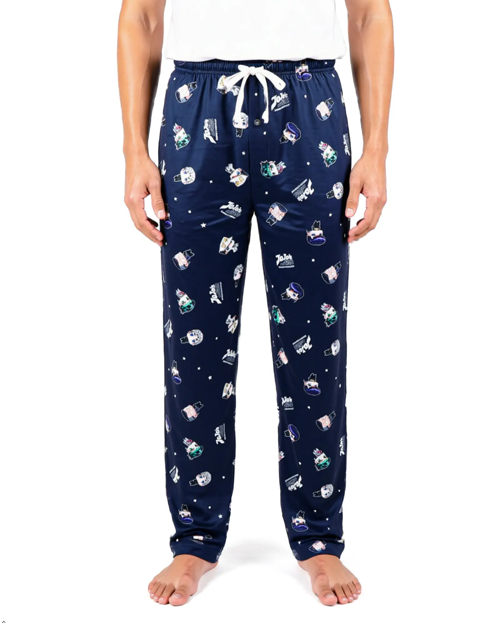 JoJo's Bizarre Adventure Pajamas Men's Unbreakable Adult Lounge Sleep Pants