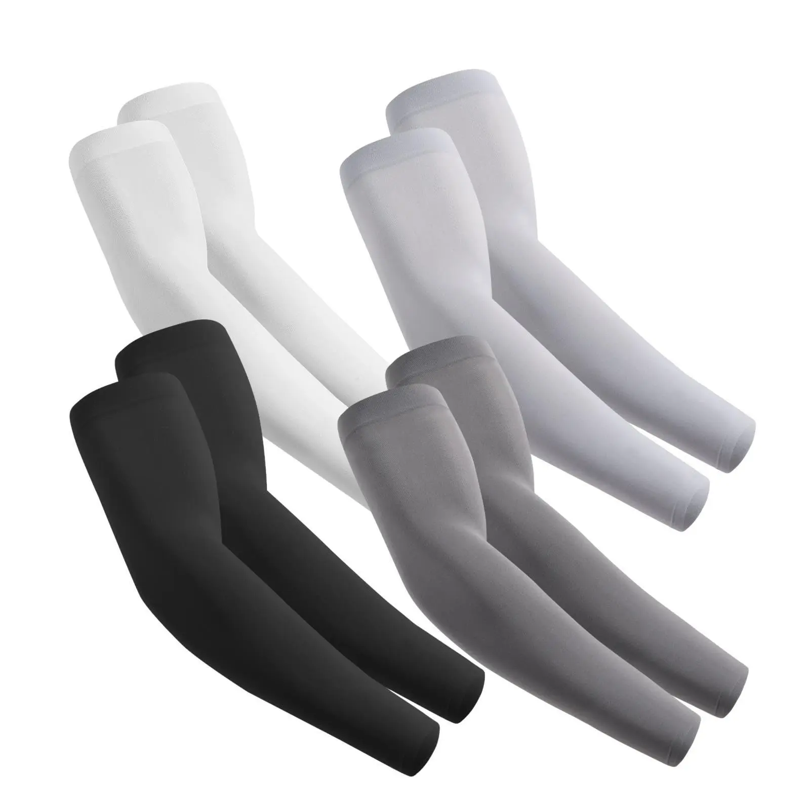 UV Protection Cooling Arm Sleeves – Sun Sleeves for Men & Women, Breathable Compression Sleeves for Running, Golf, Cycling & Outdoor Sports