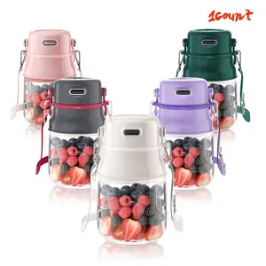 Portable Blender with 6 Blades, Dishwasher Safe, 27oz/800ML BPA-Free, USB Rechargeable, Ideal for Office, Kitchen, Gym, Travel, Picnic
