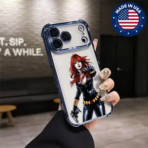 Black Widow Aesthetic Design Pattern Casing For iphone 16 15 14 13 12 Plus Pro Max Flaunt Mobile Phone Case TPU Drop Protection Shockproof Protector Vintage unique Fashion Trend Anti-scratch Stylish Smartphone Cover