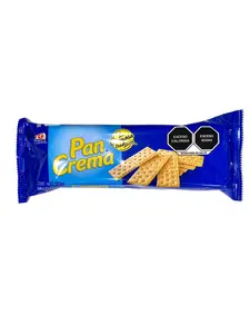 PAN CREMA GAMESA - GALLETAS SABOR MANTEQUILLA - 106 GRAMOS - PRODUCT OF MEXICO