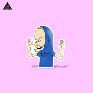 Beavis Sticker || vinyl sticker, water bottle sticker, tumbler stickers, laptop decals, waterproof, beavis, funny