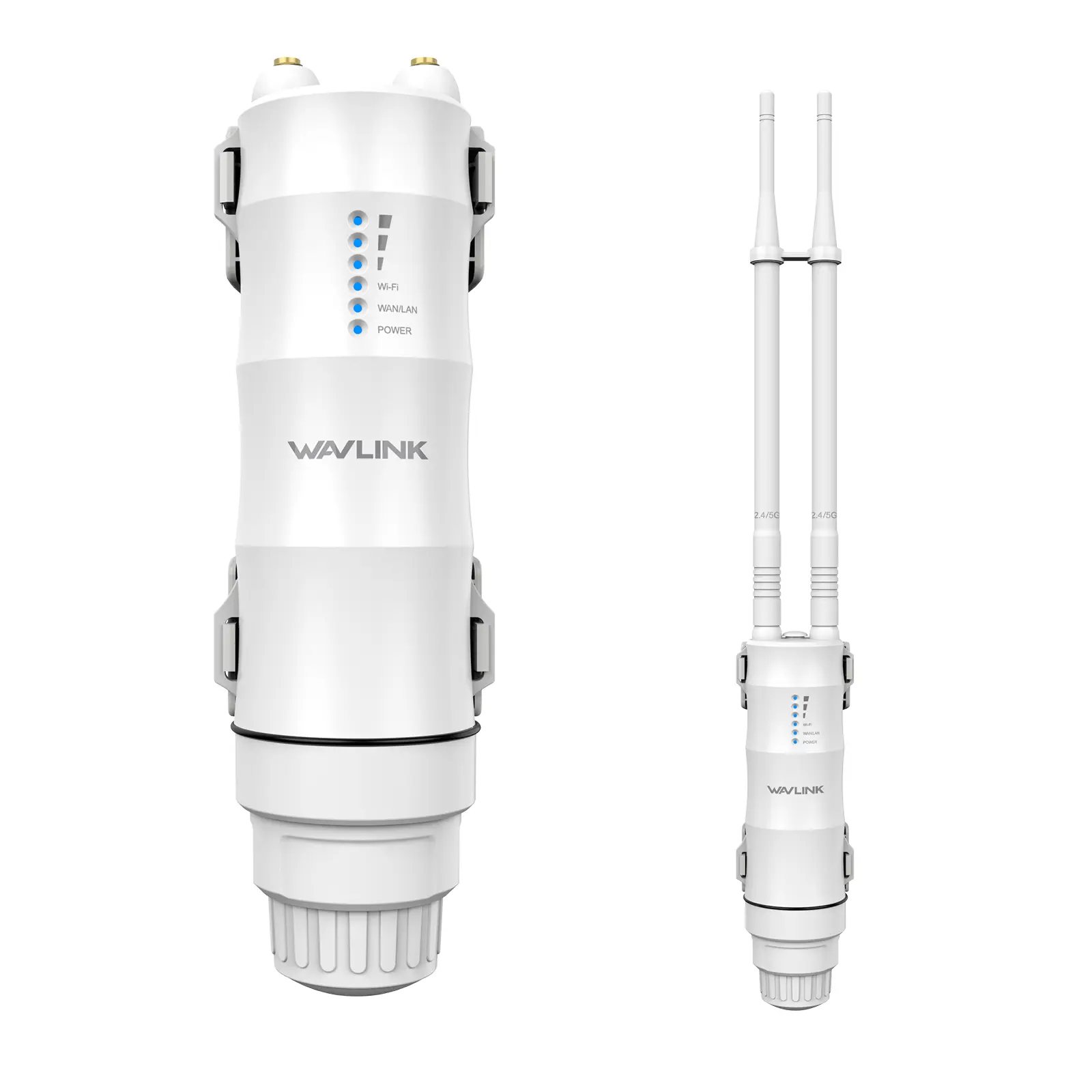 WAVLINK AC1200 Outdoor Long Range WiFi extension /Wireless Access Point with Active/Passive POE,WAN/LAN Port,IP67 Waterproof, Dual Band 5G+2.4G, WiFi Booster with Ethernet Port, 2x7dBi Antennas,Supports Router/AP/Repeater Modes