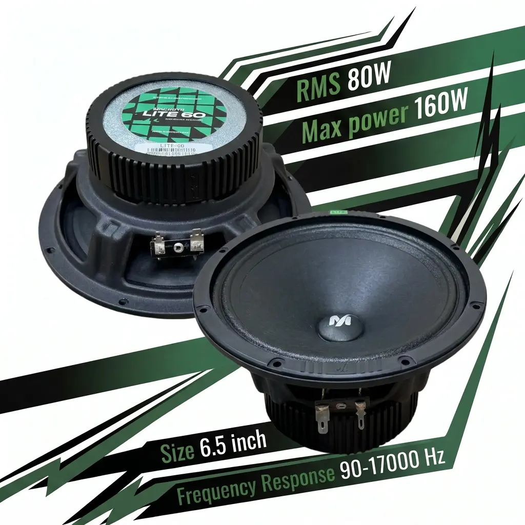 Machete Lite 60 | 6.5" Mid-Range Speakers (Pair)