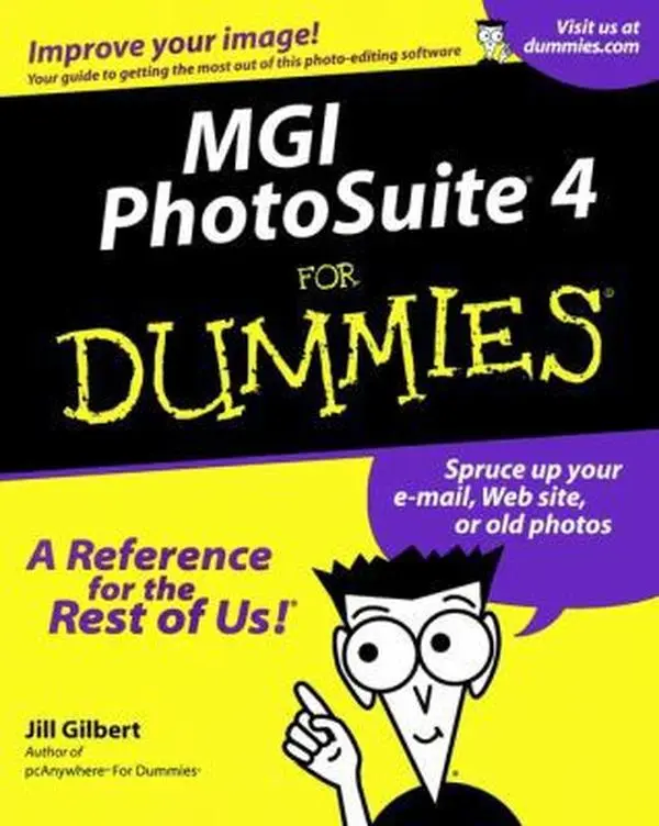 USED Book - MGI PhotoSuite 4 For Dummies by Jill Gilbert Welytok (Paperback) - english