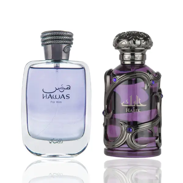 Hawas For Him + Habik Men -- 2 Piece Bundle