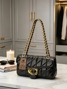 High-End Luxury Women's Bag, Chain Fashion Fajita Underarm Bag, Versatile Single Shoulder Crossbody Bag, Daily Commute, Date, Party, Dinner