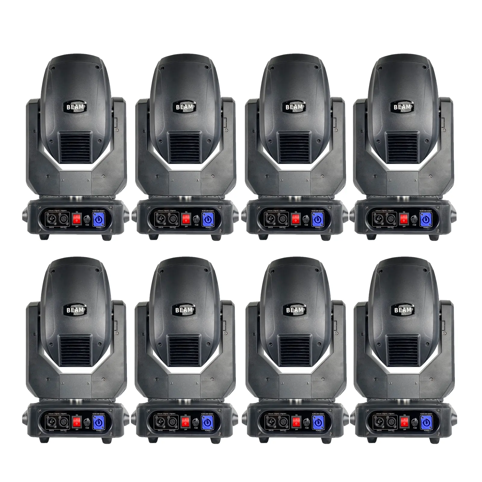 PAIDUN LED 14R 295W Beam Moving Head Stage Light 17Gobo Double Prism Rainbow Effect DJ Disco Bar Party Show