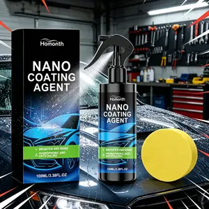 HOMONTH Nano Coating Spray Kit – Restore Car Paint Shine & Gloss, Hydrophobic Protective Coating for Daily Car Care, Quick Spray Wax & Paint Brightener, Anti-Dirt Auto Detailing Kit for Long Lasting Vehicle Surface Protection