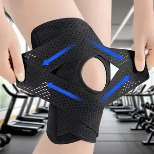 Air Mesh Fabric Patella Knee Strap for Knee Pain Relief – Adjustable Brace for Women & Men, Ideal for Running, Basketball, Volleyball, Squats, Tendonitis, and Jumper’s Knee Support