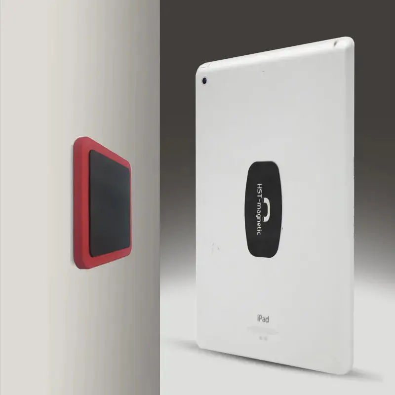 Wall-Mount Tablet Holder with Magnetic Adsorption - Ideal for iPad, Tablets, and Phones