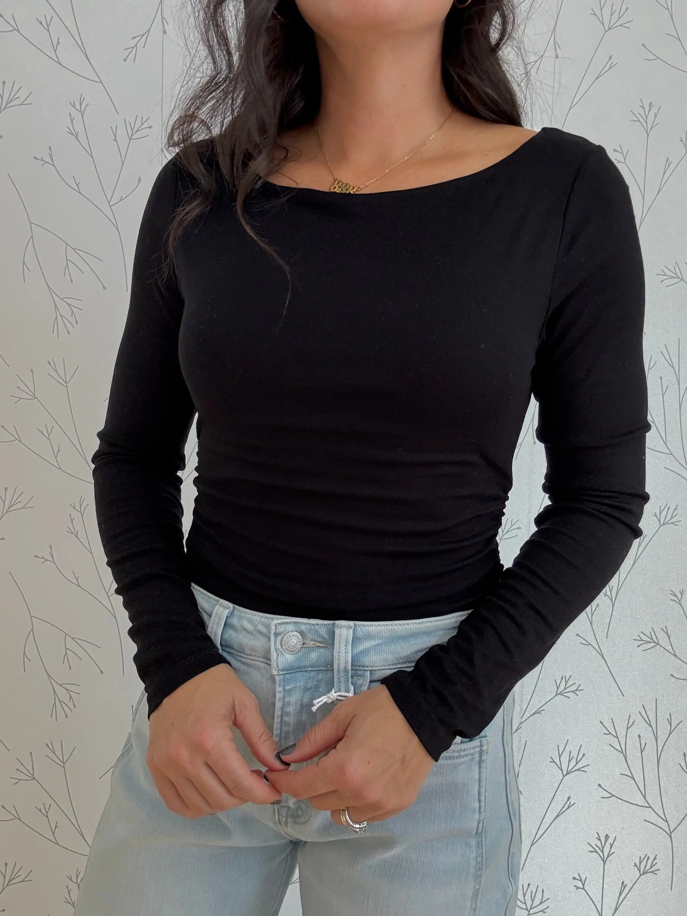 Ruched Waist Bodysuit