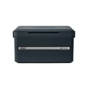 Coleman Snap 'N Go 45-Quart Collapsible Hard Cooler, Mussel Grey