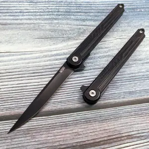 Compact Manual Retractable Steel Handle Multifunctional Tool, EDC Pocket Accessory, Outdoor Camping Tools and Gadgets Survival Equipment