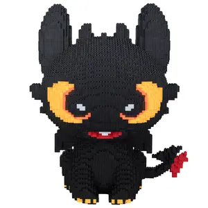 【Toothless】New Arrivals-Multi color compressed link small building block series