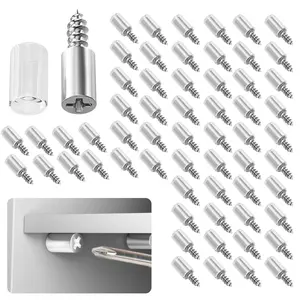 20/40/60 Anti-Slip Metal Shelf Support Pegs, Durable & Secure Shelving Accessories, Ideal for Bookshelves, Closets, Kitchen Storage Solutions